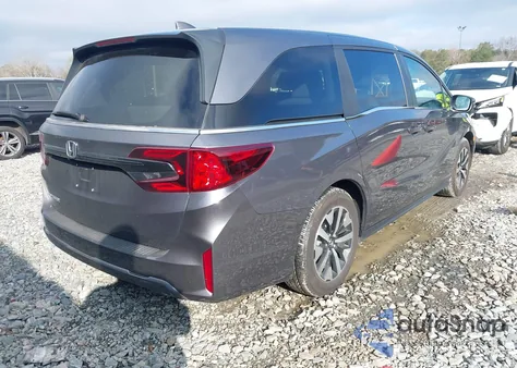 2025 Honda Odyssey Ex-L from USA, damaged, VIN 5FNRL6H6XSB072113